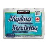 Kirkland Signature White Napkins 6x6" 660's