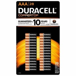 Duracell AAA Alkaline Batteries 28's