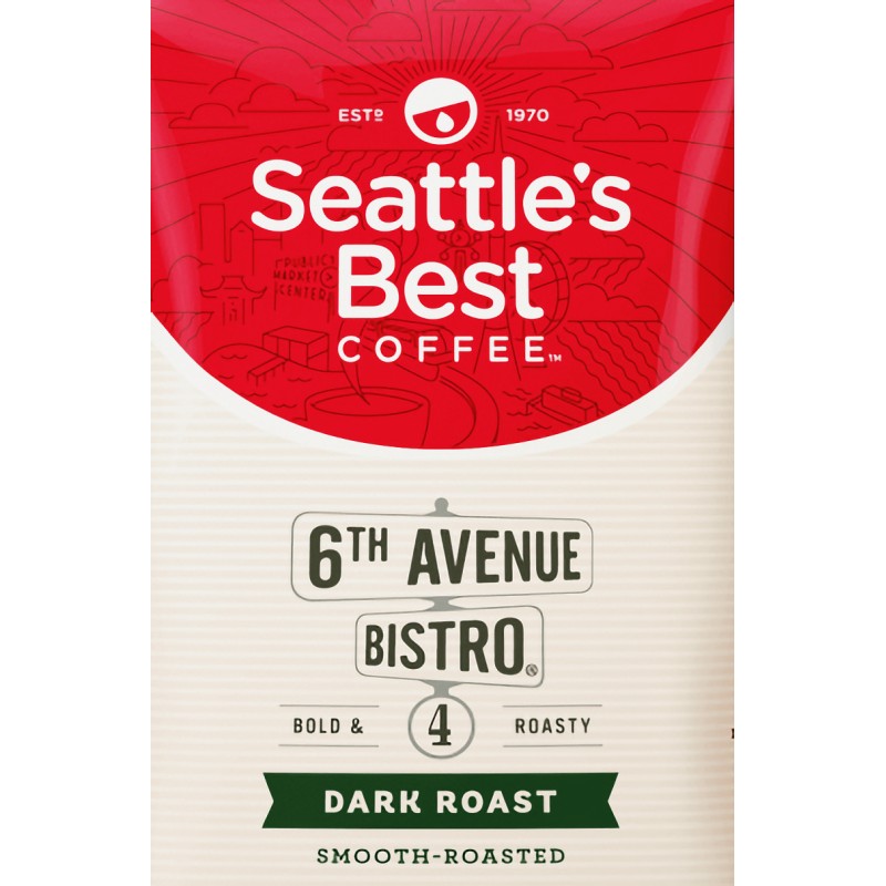 Seattle's Best 6th Avenue Bistro Bold Blend 2oz. 42's