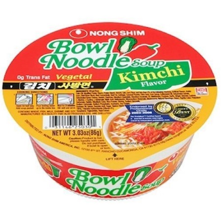 Bowl Noodle Soup Spicy Kimchi 86g 12's