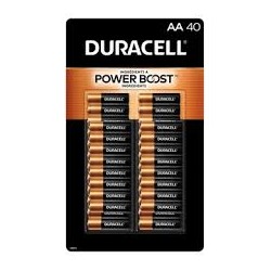 Duracell AA Batteries 40's