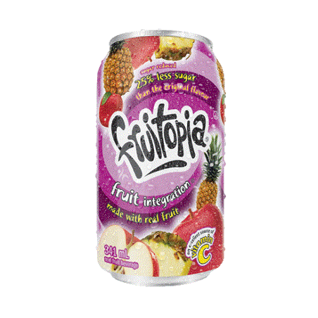 Fruitopia Fruit Integration 341ml 12's