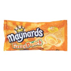 Maynards Fuzzy Peaches 64g 18's