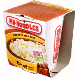 Mr. Noodles Cup-a-Soup Beef 12's