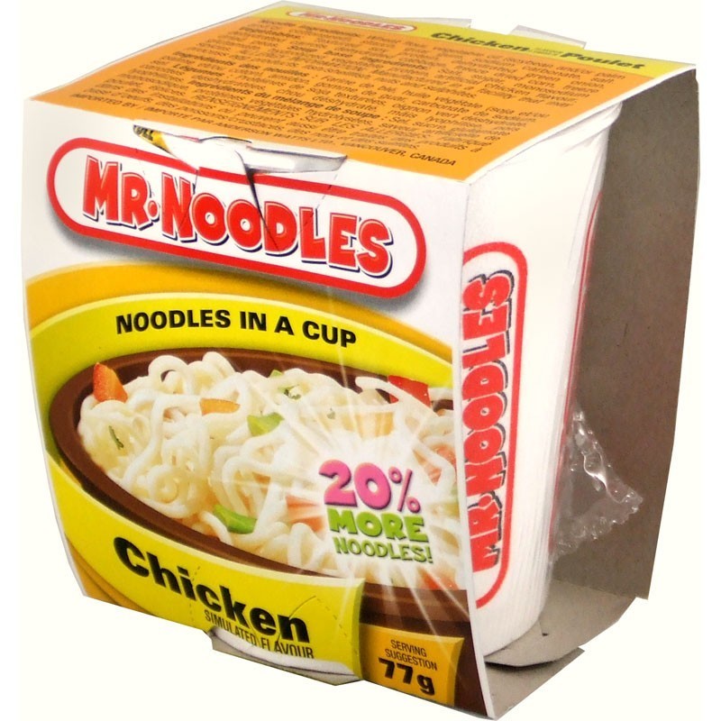Mr. Noodles Cup-a-Soup Chicken 12's