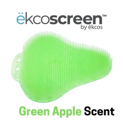 Diversey ekcoscreen 60 Day Premium Anti-Splash Urinal Screen 7" x 7" Green Apple Scent 12's