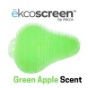Diversey ekcoscreen 60 Day Premium Anti-Splash Urinal Screen 7" x 7" Green Apple Scent 12's