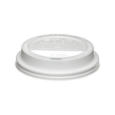 Plastic 10oz. Traveller Lid White 1000's