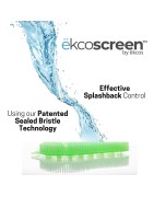Diversey ekcoscreen 60 Day Premium Anti-Splash Urinal Screen 7" x 7" Green Apple Scent 12's