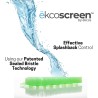 Diversey ekcoscreen 60 Day Premium Anti-Splash Urinal Screen 7" x 7" Green Apple Scent 12's
