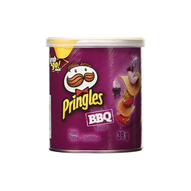 Pringles BBQ Single Serve 12's