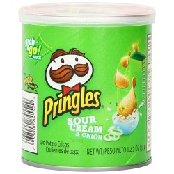 Pringles Sour Cream & Onion Single Serve 12's