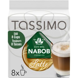 Tassimo Nabob Latte T-Disc Refills 8's