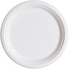 Bio 9" Sugarcane Round Plates 500's