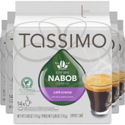 Tassimo Nabob Cafe Crema T-Disc 14's
