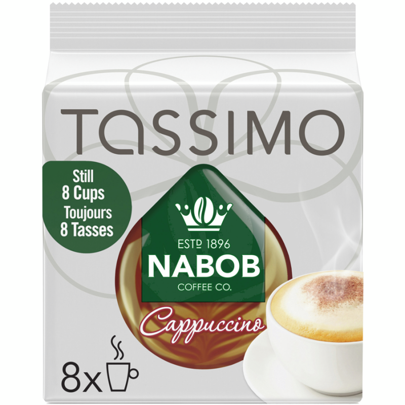 Tassimo Nabob Cappuccino T-Disc Refill 8's