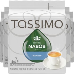 Tassimo Nabob Espresso T-Disc Refill 14's