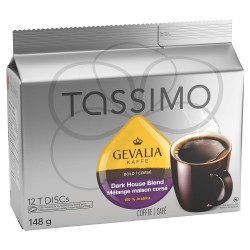 Tassimo Gelvalia Dark Italian Roast T-Disc Refill 12's