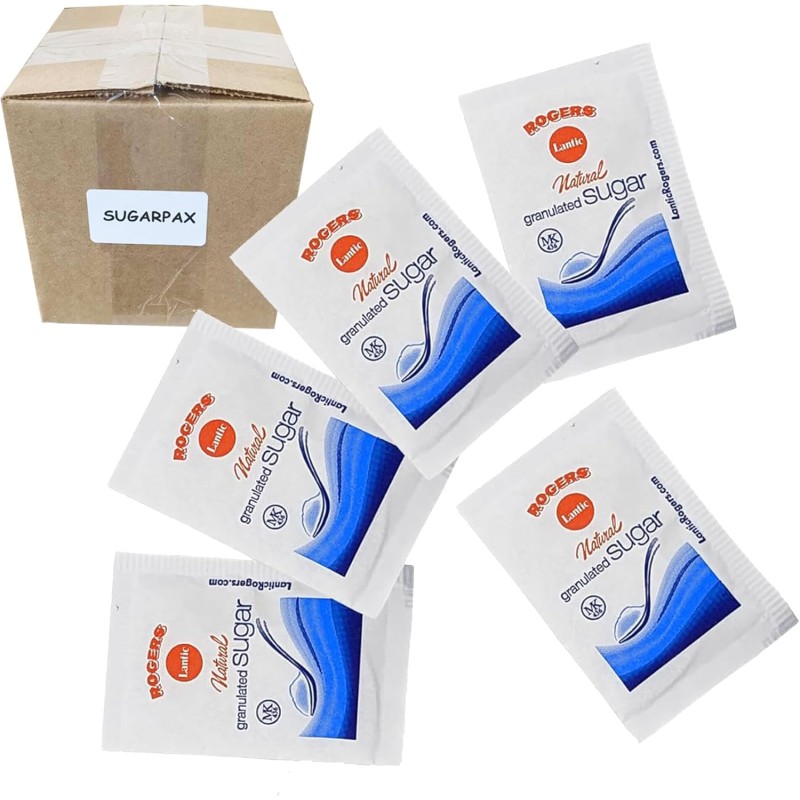 White Sugar Packets 2000's