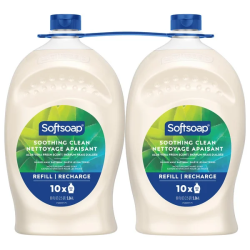 SoftSoap with Aloe Refill 2.36L 2's