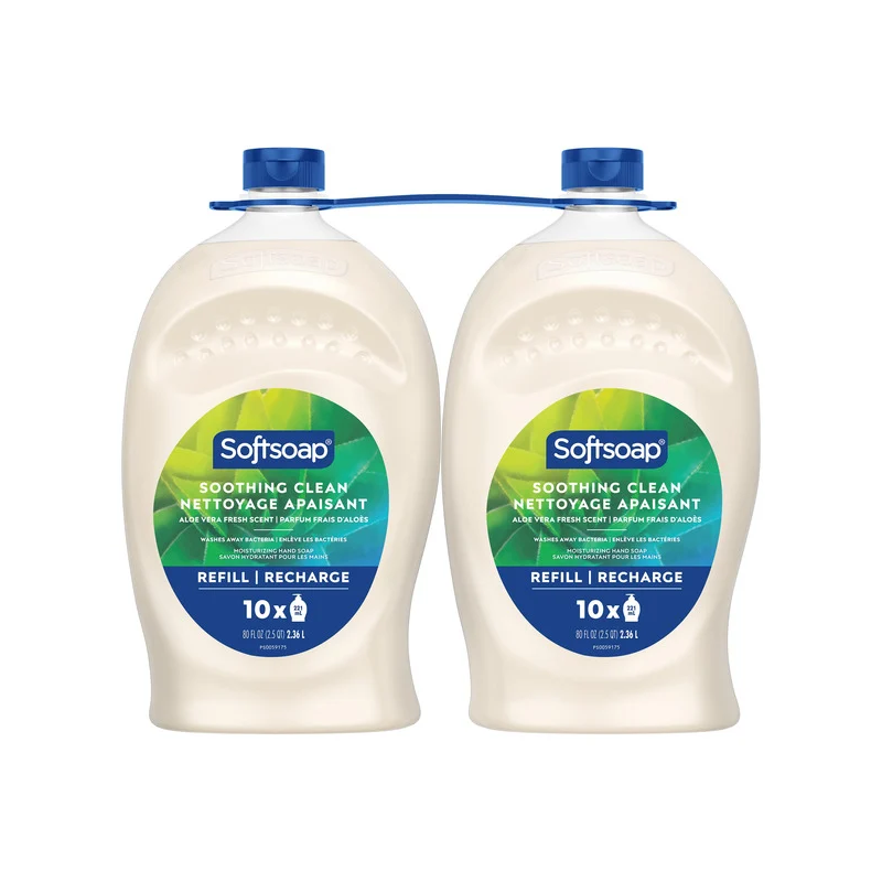 SoftSoap with Aloe Refill 2.36L 2's