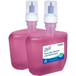 Scott Foam Skin Cleanser with Moisturizers 1.2L 2's