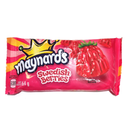 Maynards Swedish Berries 64g 18's