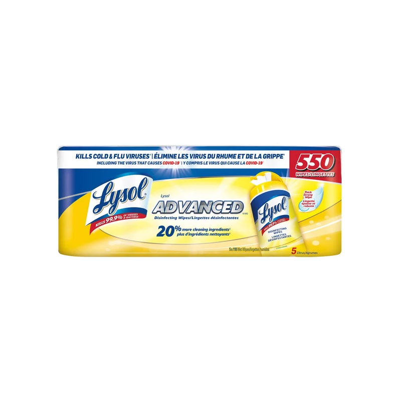 Lysol Disinfecting Wipes 550's
