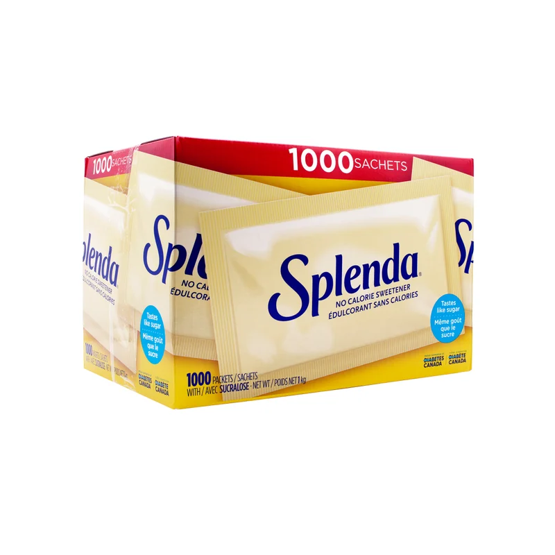 Splenda No Calorie Sweetner 1g Packets 1000's