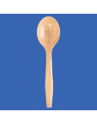 Plastic Spoon Wheat Fibre 1000's (Economy)