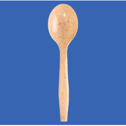 Plastic Spoon Wheat Fibre 1000's (Economy)
