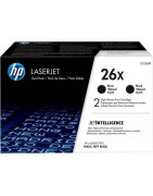 HP 26X 2-pack High Yield Print Cartridge