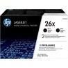 HP 26X 2-pack High Yield Print Cartridge