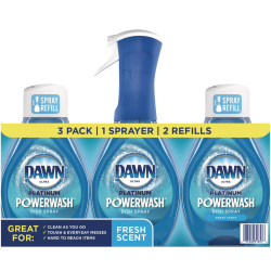 Dawn Platinum Powerwash Dish Spray with Refills