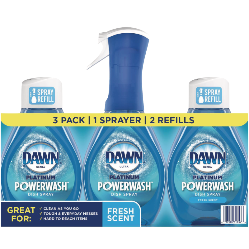 Dawn Platinum Powerwash Dish Spray with Refills