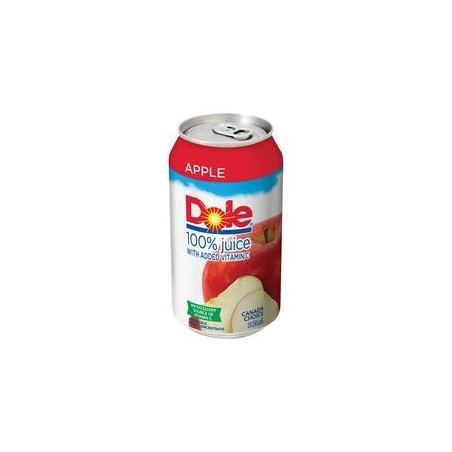 Dole Apple Juice 340ml 12's