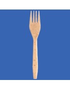 Plastic Fork Wheat Fibre 1000's (Economy)