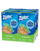 Ziploc Sanwich Bags 600's (4 x 150's)
