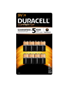 Duracell 9V Batteries 8's