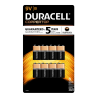 Duracell 9V Batteries 8's