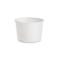 Paper Bowl 12oz. White 1000's