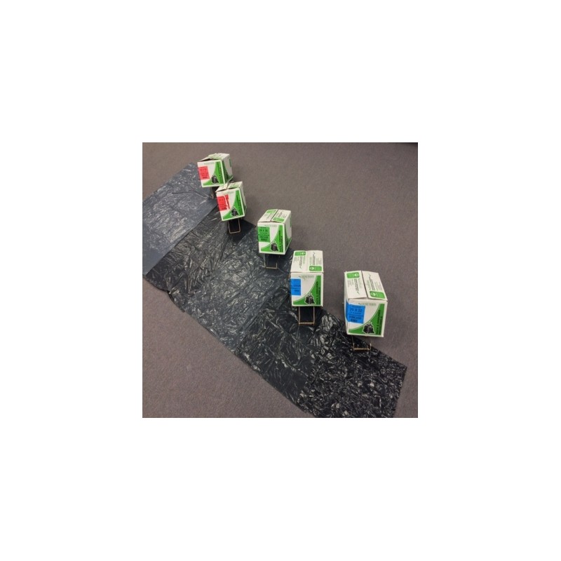 Plastic Garbage Bags 30x38" Black 150's