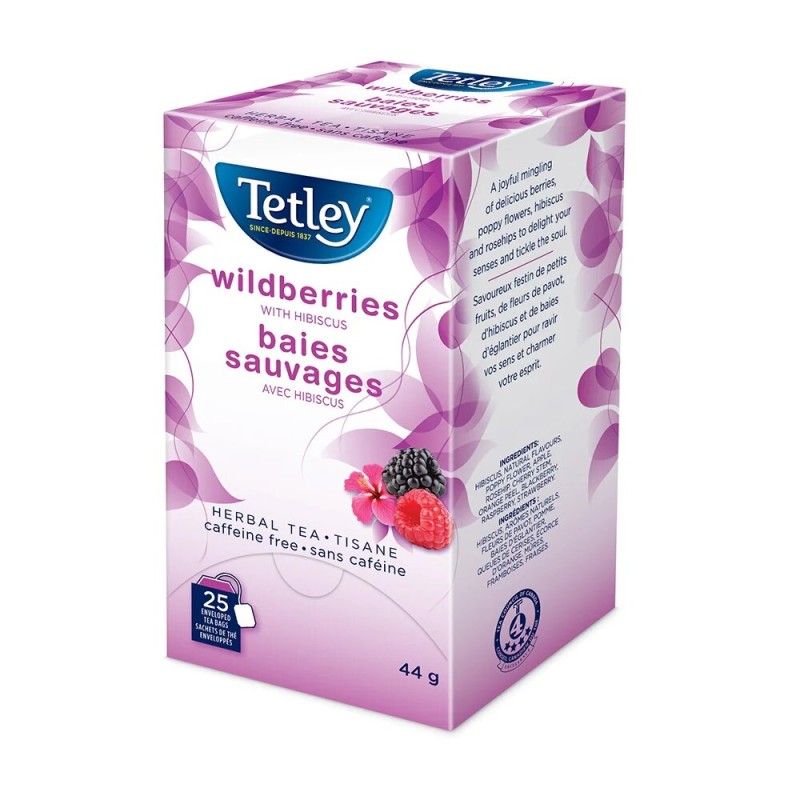 Tetley Wildberries Tea 25’s